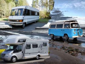Campervans and motorhomes