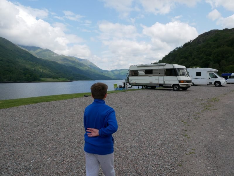 Hymer life in Scotland