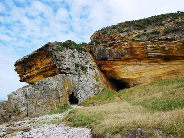 Caves near Hopeman